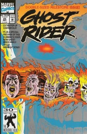 GHOST RIDER #25 - Pop-up centerfold