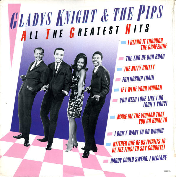 Gladys Knight And The Pips – All The Greatest Hits -1983- Funk / Soul (vinyl)