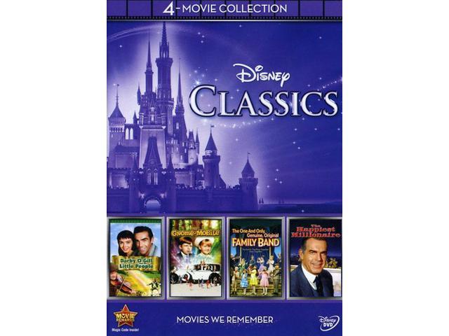 Gnome-Mobile, Darby O'Gill & Little People, One & Only Genuine Family, Happiest Millionaire - 4-disc DVD