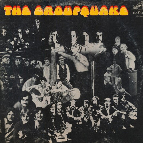 Groupquake - Various - 1968 - Rock ( clearance vinyl ) marked on front and back cover