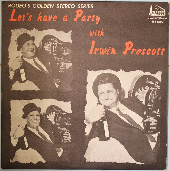 Irwin Prescott – Let's Have A Party With Irwin Prescott -1967- Non-Music, Folk, World, & Country, Comedy (Rare Vinyl)