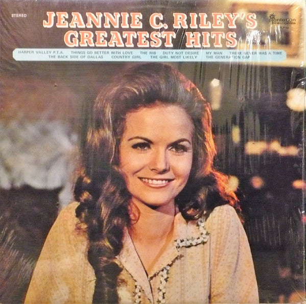 Jeannie C. Riley – Jeannie C. Riley's Greatest Hits -1971 - Country Vinyl