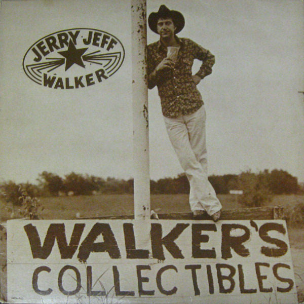 Jerry Jeff Walker – Walker's Collectibles -1974- Country Folk , Country Rock (vinyl)