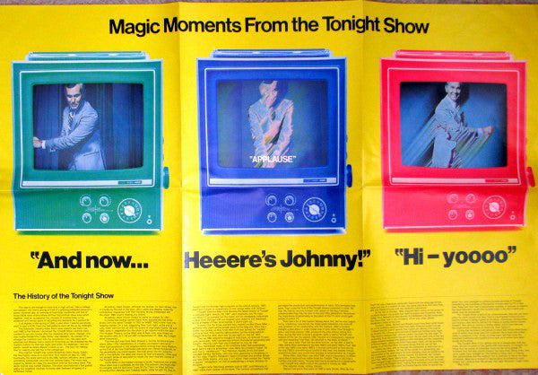 Johnny Carson – Here's Johnny.... Magic Moments From The Tonight Show - 2 lps - Genre: Jazz, Funk / Soul, Non-Music, Pop, Folk, World, & Country ,Country, Political, Soul, Interview, Comedy (Rare Vinyl)