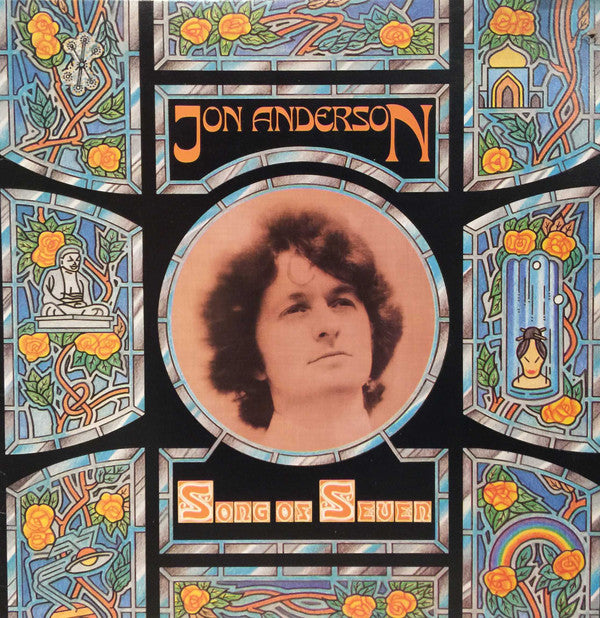 Jon Anderson ( From YES) (2nd solo) "Song of Seven"- 1980- Art Rock, Prog Rock (vinyl)