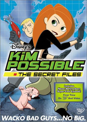 Kim Possible: The Secret Files DVD- mint used