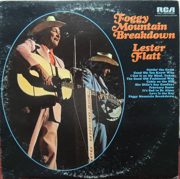 Lester Flatt – Foggy Mountain Breakdown - 1972-Folk, World, & Country Bluegrass (Vinyl)