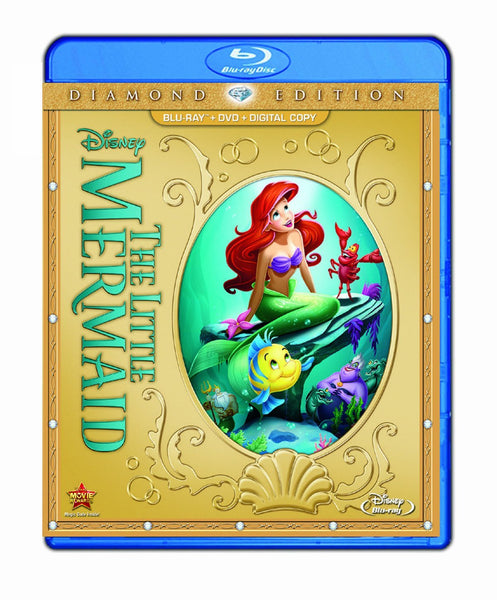 Little Mermaid: Diamond Edition [Blu-ray + DVD + Digital Copy] mint