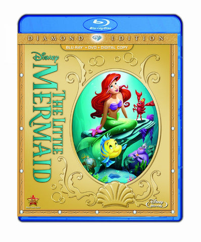 Little Mermaid: Diamond Edition [Blu-ray + DVD + Digital Copy]  mint used