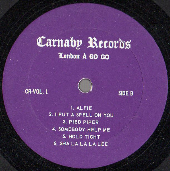 London A Go-Go - Rock, Pop ( Clearance Vinyl ). Marks on Album