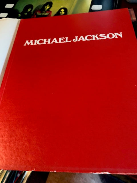 Michael Jackson Hardcover Book with Dust Jacket 1984 by Stewart Regan 91 Photos