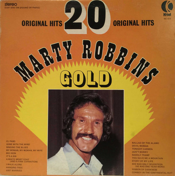 20　Folk　Country,　Marty　–　Robbins　Revolution　(vinyl)　‎–　Original　Retro　Gold　Hits　Records