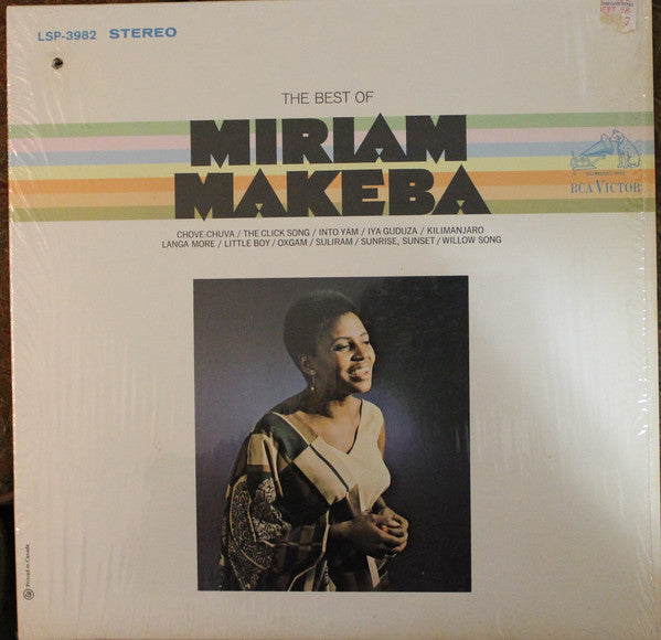 Miriam Makeba – The Best Of Miriam Makeba -1968 - Afrobeat, Folk, Vocal, African (rare vinyl)