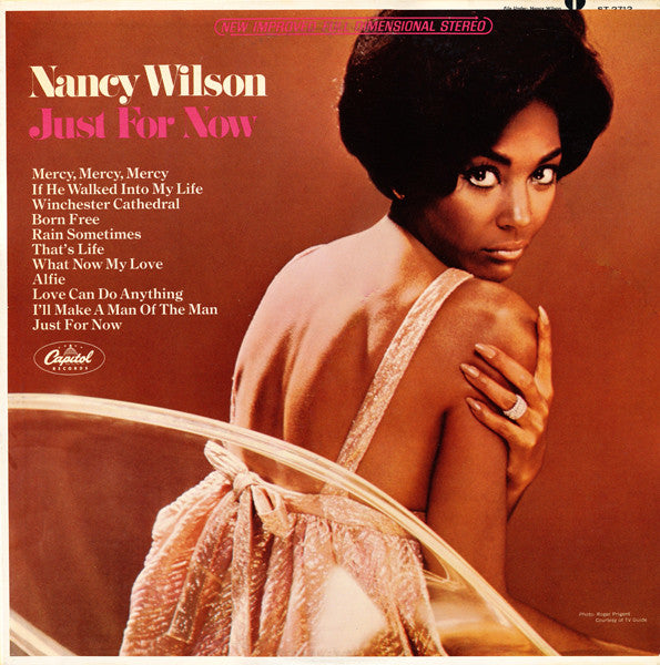 Nancy Wilson – Just For Now -1967- Jazz, Funk / Soul Style: Easy Listening, Swing (Clearance Vinyl)