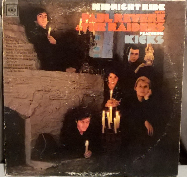 Paul Revere & The Raiders – Midnight Ride -1966 - Garage Rock, Rock & Roll (vinyl)
