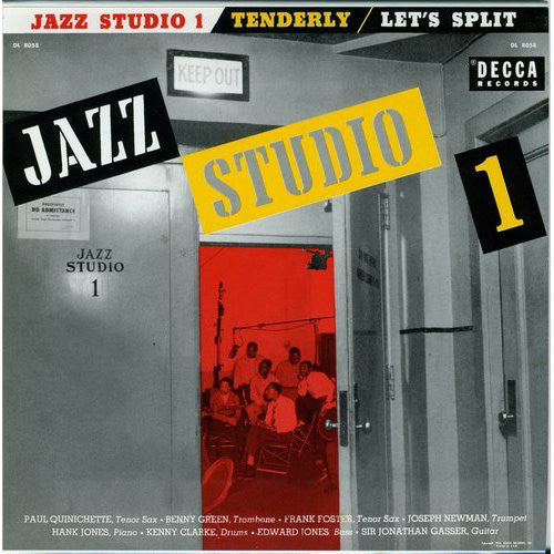 Paul Quinichette, Benny Green*, Frank Foster, Joseph Newman*, Hank Jones, Kenny Clarke, Edward Jones*, Sir Jonathan Gasser – Jazz Studio 1 Jazz-1954 (vinyl)