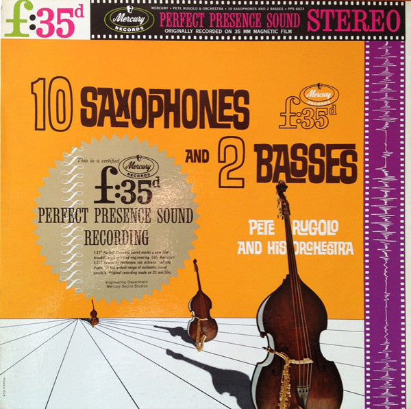 Pete Rugolo And His Orchestra – 10 Saxophones And 2 Basses - 1961- Space-Age jazz, Swing, Big Band (Vinyl)