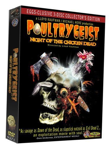Poultrygeist: Night of the Chicken Dead- 3 DVD Set (Mint Used)