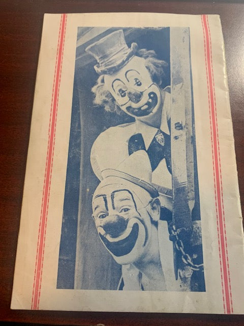 1937 ORIGINAL Ringling Bros & Barnum & Bailey Circus 15 cent Souvenir Program