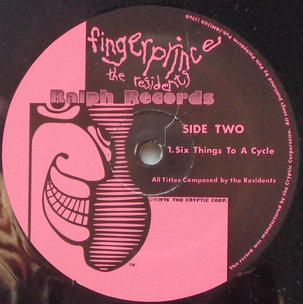 Residents,The – Fingerprince -1979- Re-Issue- Electronic Style: Experimental (vinyl)
