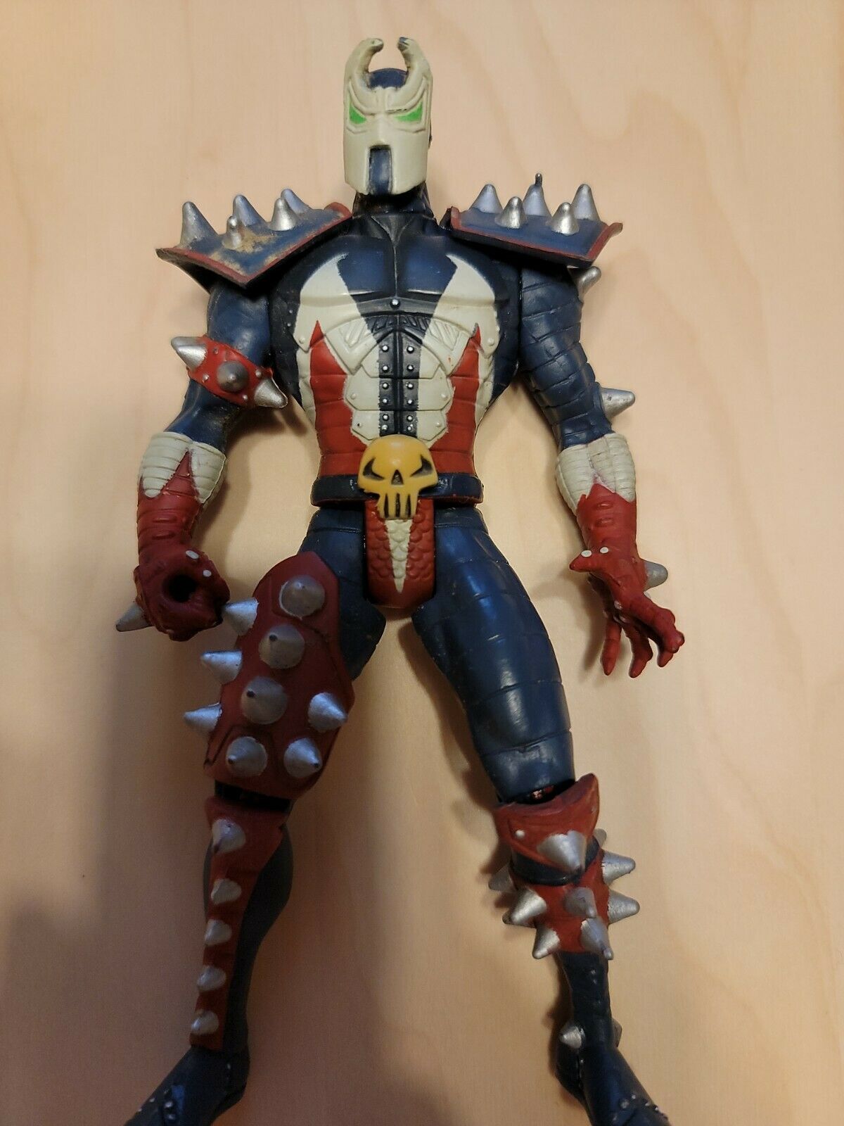 2 SPAWN Series 1 "Medieval Spawn" Black/Red Action Figure McFarlane Toys 1994