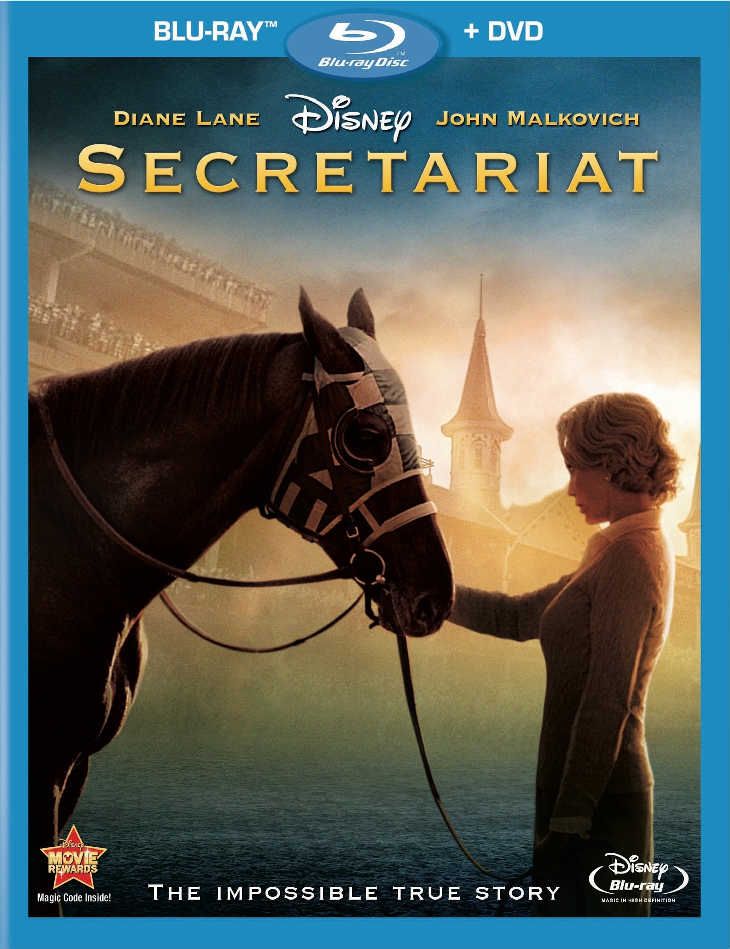 Secretariat [Blu-ray + DVD] Mint Used
