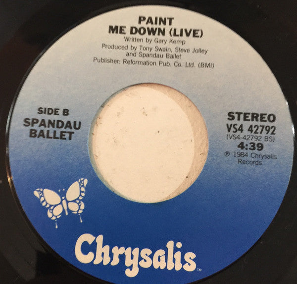 Spandau Ballet – Only When You Leave -1984- Electronic, Pop Vinyl, 7", 45 RPM, Single,