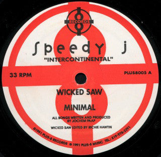 Speedy J – Intercontinental - 1991-Techno, Acid - Vinyl, 12", 33 ⅓ RPM