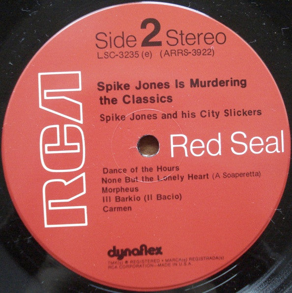 Spike Jones And His City Slickers – Spike Jones Is Murdering The Classics - 1971-Pop Style: Novelty (Vinyl)