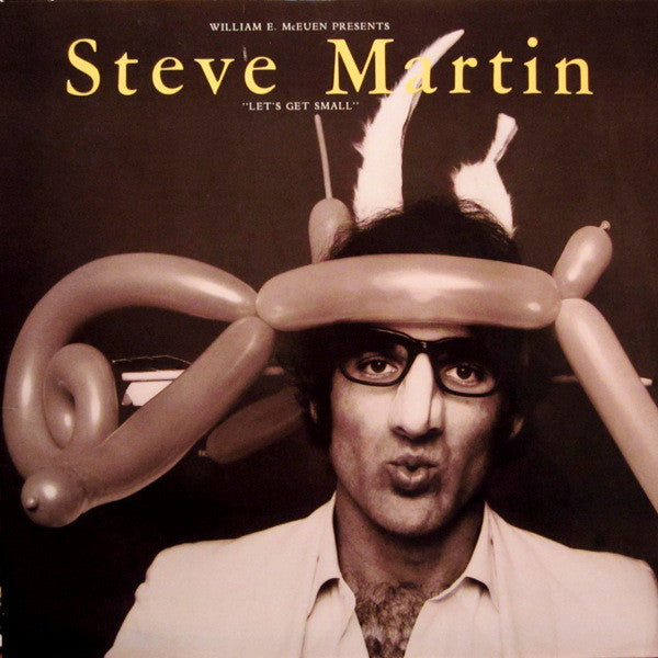 Steve Martin – Let's Get Small - 1977 Non-Music Comedy (vinyl)