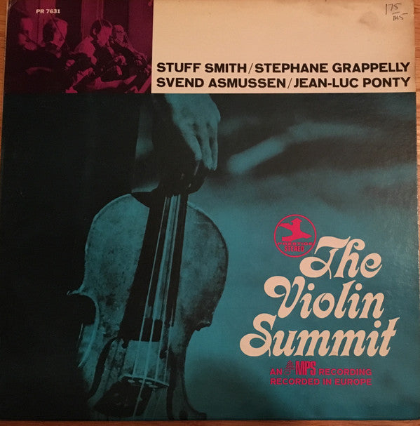 Stuff Smith / Stéphane Grappelli / Svend Asmussen / Jean-Luc Ponty – The Violin Summit-1968 Jazz (vinyl)