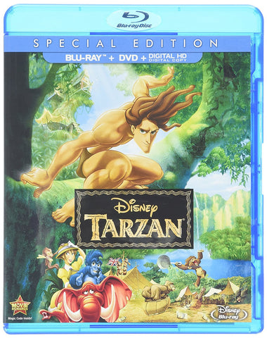 Tarzan (Special Edition) [Blu-ray + DVD + Digital Copy] Mint Used
