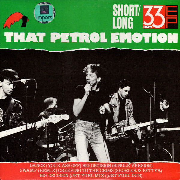 That Petrol Emotion – Short / Long 33 EP -1987Indie Rock (Rare Vinyl)