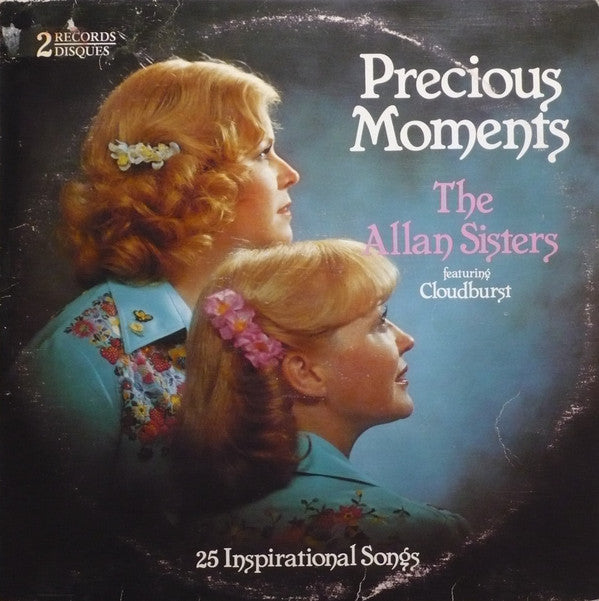 The Allan Sisters – Precious Moments - Rock, Folk, World, & Country Style: Gospel, AOR - (Clearance Vinyl ) NO COVER - Very Rare !