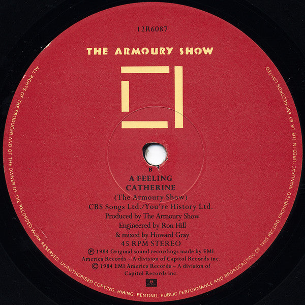 The Armoury Show – We Can Be Brave Again (Extended Version) - 1984- Leftfield, Alternative Rock (Vinyl)