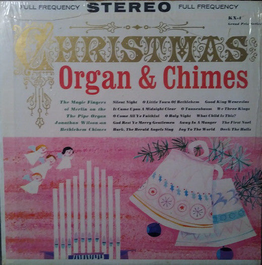 The Magic Fingers Of Merlin, Jonathan Wilson – Christmas Organ & Chimes -1962-Jazz, Pop, Folk, World, & Country ,Christmas (Vinyl)