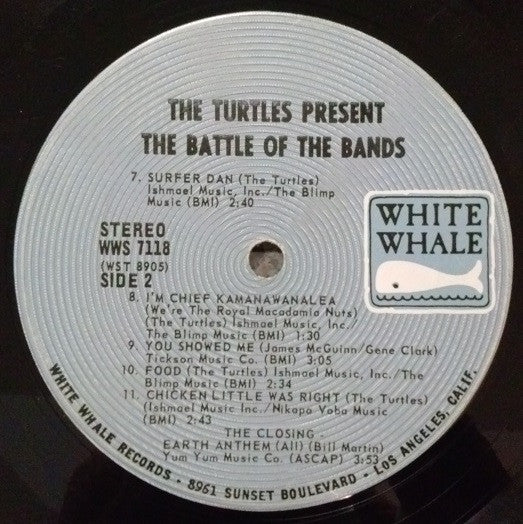 The Turtles – Present The Battle Of The Bands -1968- Parody, Pop Rock, Folk Rock, Surf, Rock & Roll (Vinyl)