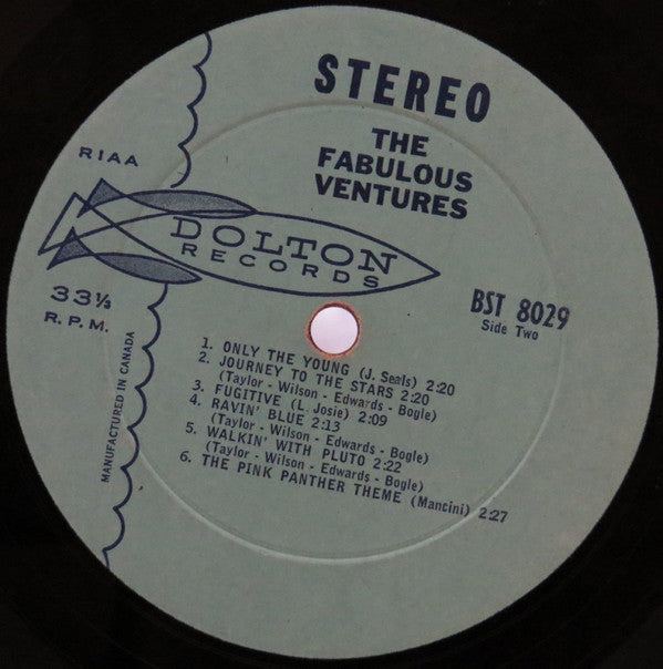 The Ventures – The Fabulous Ventures -1964- Surf Rock (Rare Vinyl)