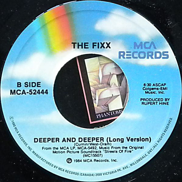 The Fixx – Are We Ourselves? / Deeper And Deeper - 1984-New Wave, Synth-pop - Vinyl, 7", Single