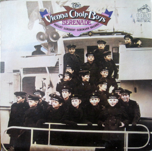 Vienna Choir Boys, The - Mozart • Schubert • Schumann • Brahms • Drechsler – Serenade -1975 (vinyl)