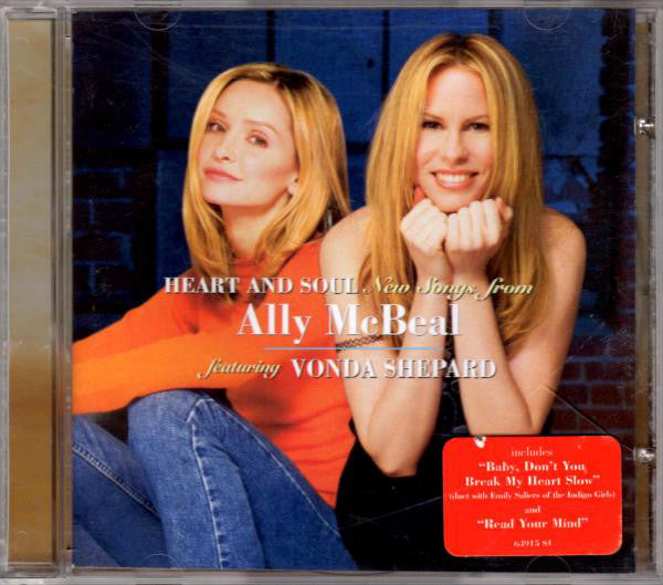 Vonda Shepard – Heart And Soul (New Songs From Ally McBeal) -1999 Music Cd