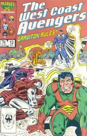 WEST COAST AVENGERS #13 Graviton