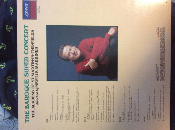 The Academy Of St. Martin-in-the-Fields, Sir Neville Marriner – The Baroque Super Concert - 2lps - Classical (Vinyl)