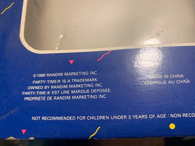 Batman 1988 Party Kit Party Supplies (for 6) 100% Complete - 58 pieces