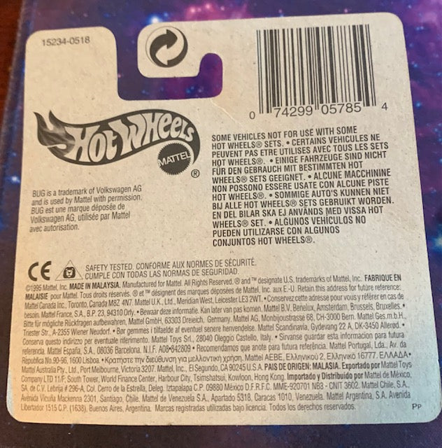 1995 HOT WHEELS - TEAM SERIES VW BAJA BUG New In Package