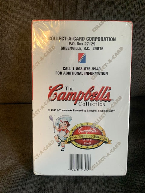 1995 The Campbell's Collection Campbell's Kids Trading Cards Sealed Wax Box