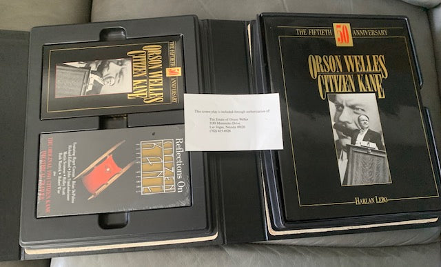 Orson Welles Citizen Kane 50th Anniversary Collector's Edition VHS & Book
