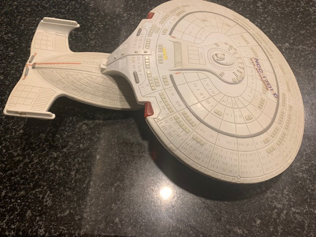 Star Trek Enterprise Model Assembled -14" x 11"
