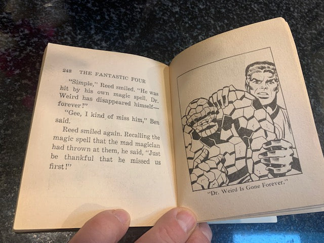 1968 Marvel Fantastic Four Big LIttle Book 'House of Horrors' vintage great shape !