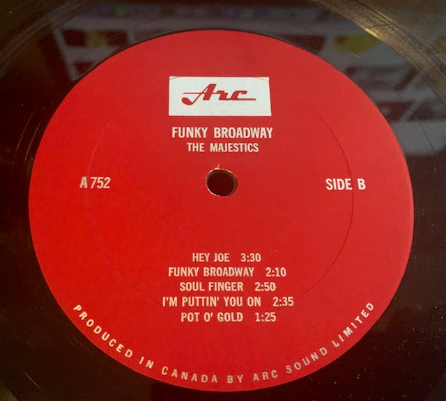 Funky Broadway - Funk , Soul, Pop ( Vinyl ) 1967 ? as pictured